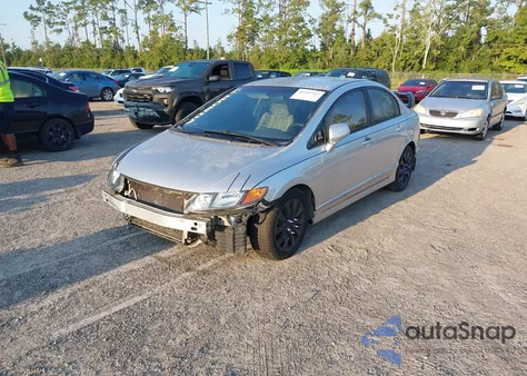 2010 Honda Civic Lx из США, поврежденный, VIN 2HGFA1F56AH303430